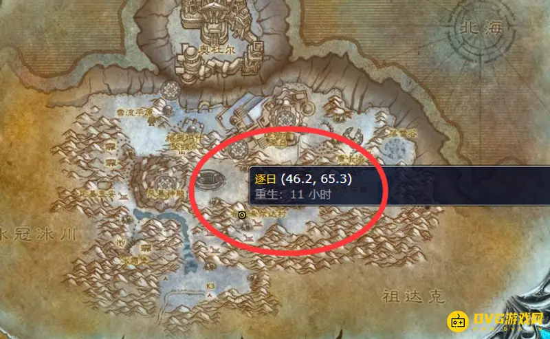 《魔兽世界》电狼灵魂兽位置