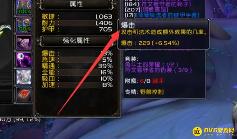 《魔兽世界》9.15兽王猎人属性选择指南