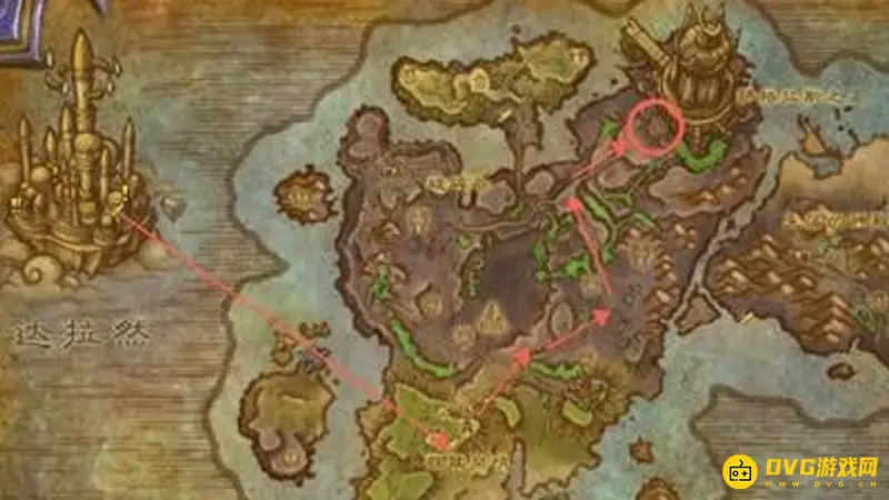 魔兽世界萨格拉斯之墓路线详解