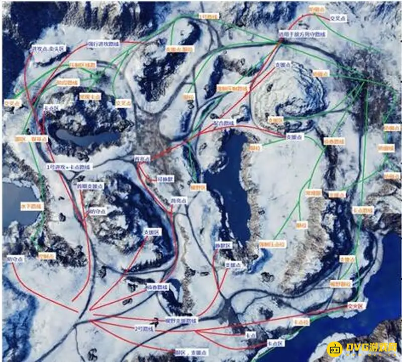 《坦克世界》极地冰原地图玩法-侦查路线与标准走位解析