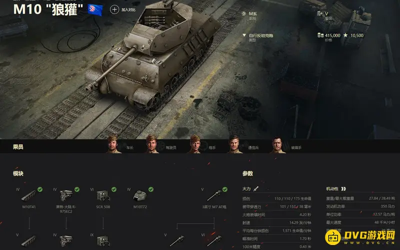 《坦克世界》M10狼獾性能解析-M10狼獾与T67对比评测