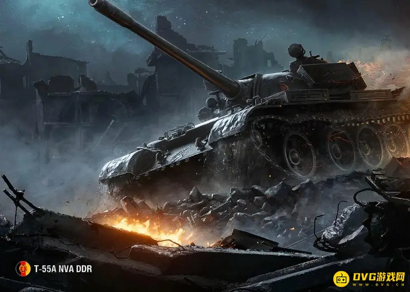《坦克世界》T55A与T54对比