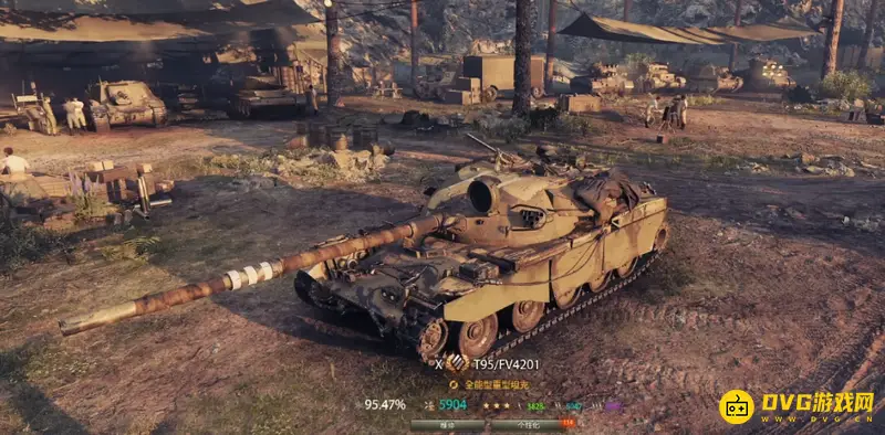 《坦克世界》中秃酋坦克介绍-强度高下限稳的十级坦克