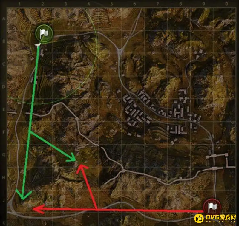 《坦克世界》里夫奥斯克地图玩法