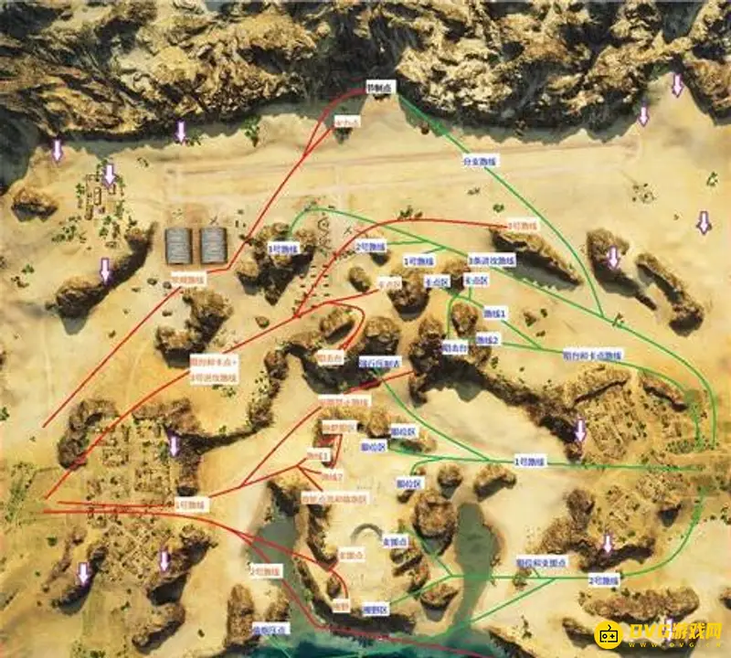 《坦克世界》阿拉曼机场地图攻略-玩法与走位详解