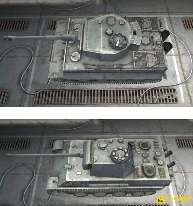 《坦克世界》豹式与虎式对比