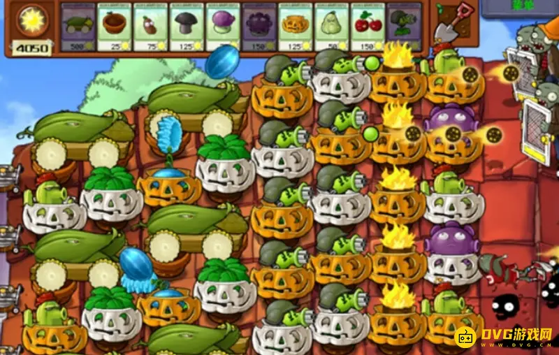 《植物大战僵尸》屋顶困难模式阵容搭配攻略