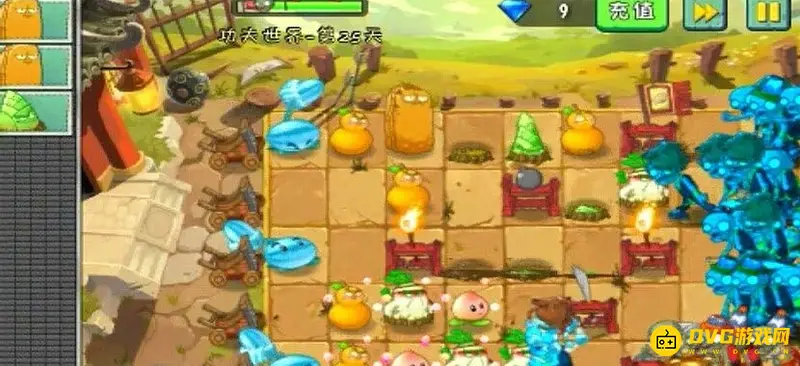 《植物大战僵尸》功夫世界第25关通关攻略