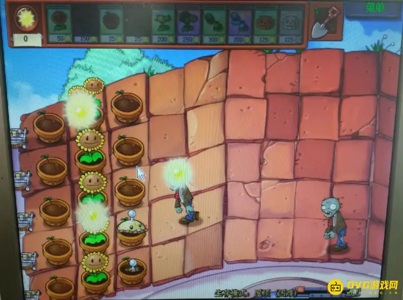《植物大战僵尸》生存模式屋顶困难通关攻略