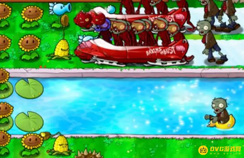 《植物大战僵尸》全面冻结关卡攻略