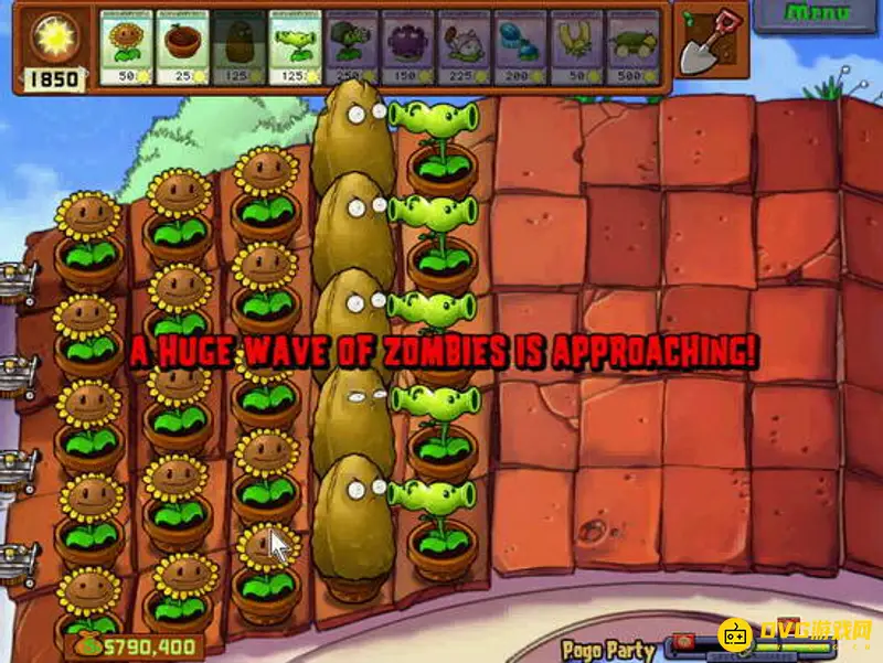 《植物大战僵尸》pogoparty通关攻略