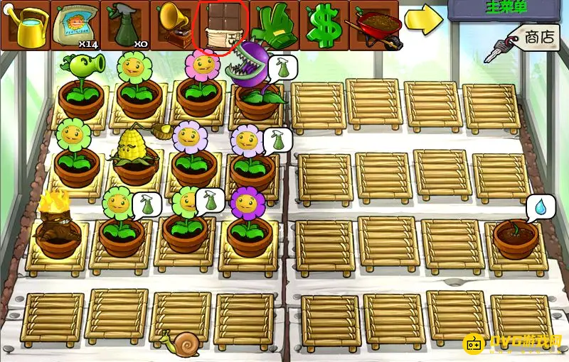 《植物大战僵尸》巧克力用途解析-加快蜗牛捡东西速度