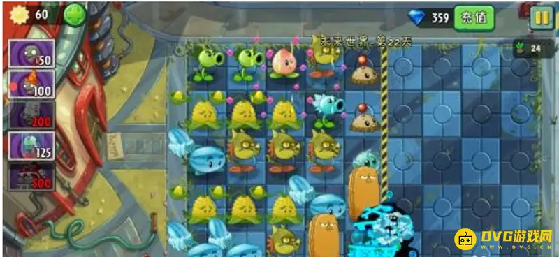 《植物大战僵尸》未来世界第22天简单打法