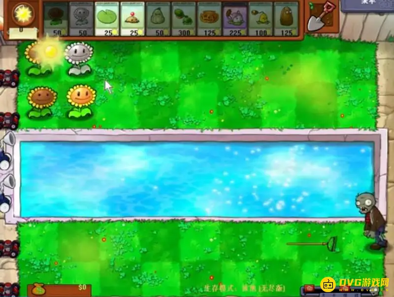 《植物大战僵尸》泳池无限关卡攻略