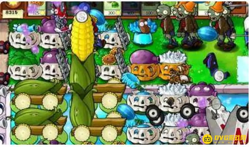 《植物大战僵尸》搭梯阵型解析