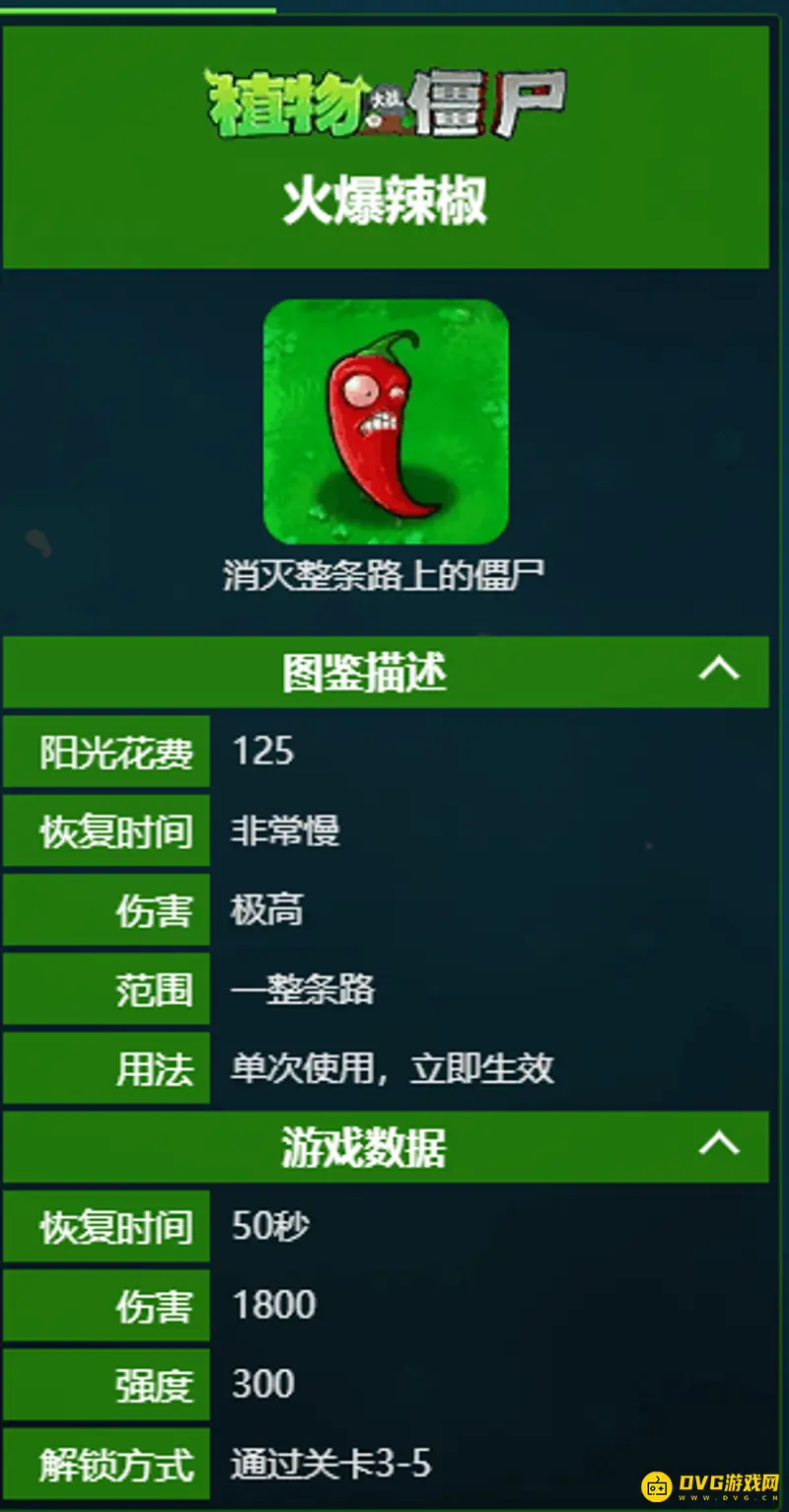 《植物大战僵尸》火爆辣椒使用攻略