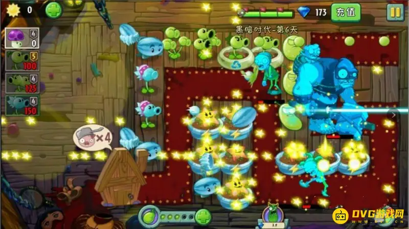 《植物大战僵尸》黑暗时代第6天困难通关攻略