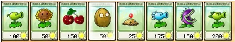 《植物大战僵尸》植物大全