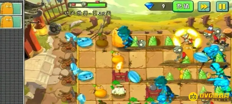 《植物大战僵尸》功夫世界第25关通关攻略