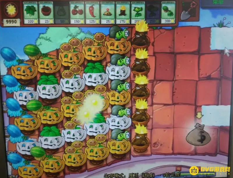 《植物大战僵尸》生存模式屋顶困难通关攻略