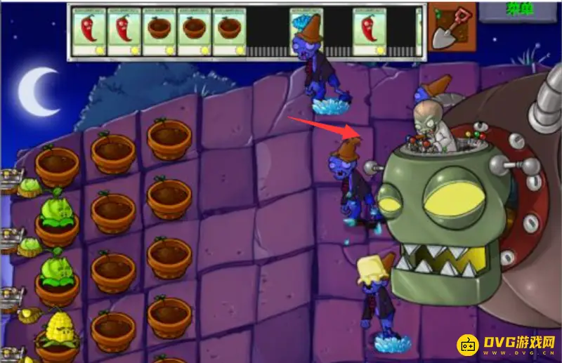 《植物大战僵尸》僵王博士位置解析