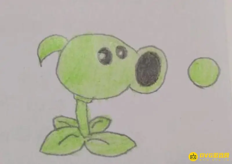 《植物大战僵尸》植物绘制教程