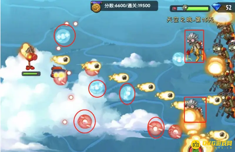 《植物大战僵尸》天空之城第16关攻略