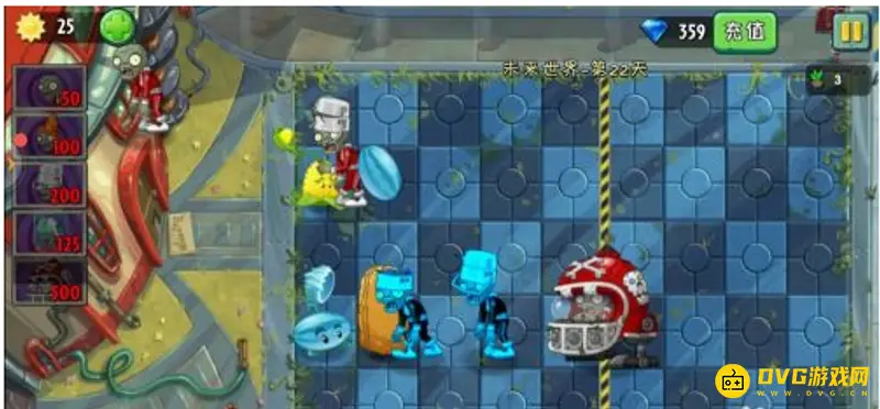 《植物大战僵尸》未来世界第22天简单打法