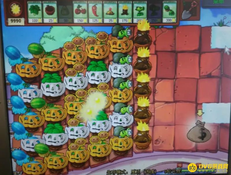 《植物大战僵尸》屋顶困难模式攻略