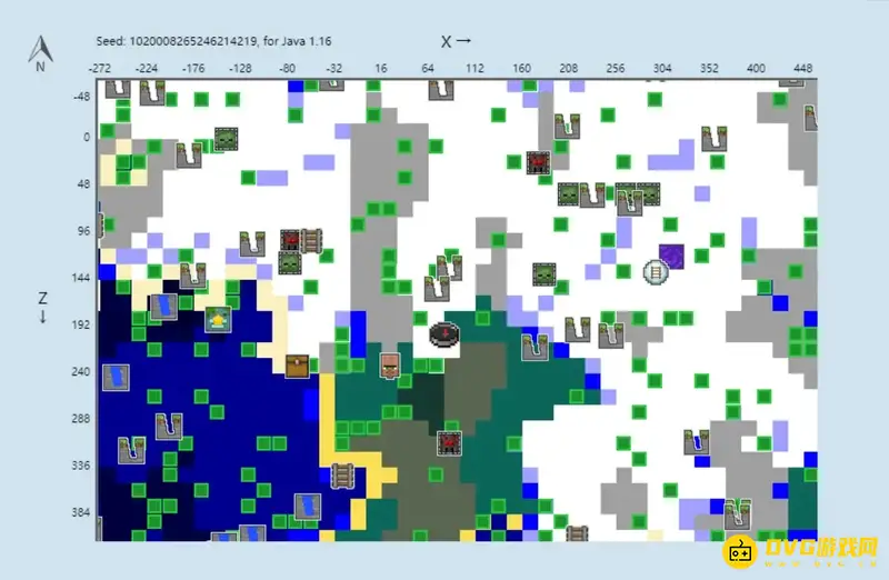 我的世界JAVA版1.16地图种子推荐-多生物群系与村庄探索指南