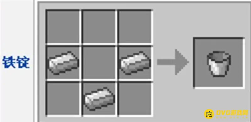 我的世界铁桶怎么做-铁桶合成方法与用途解析