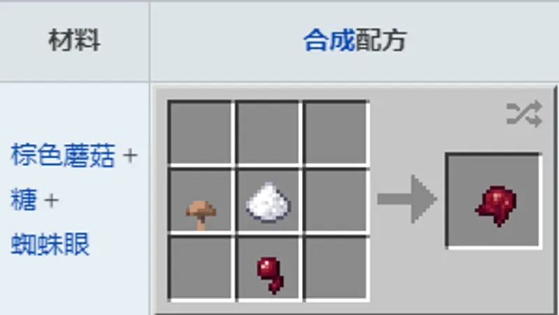 《我的世界》发酵蜘蛛眼怎么做？