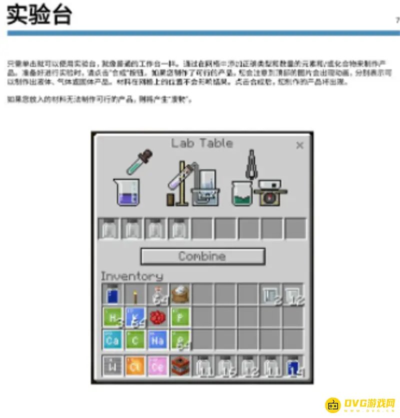 我的世界化学模式配方详解-元素与合成步骤全攻略