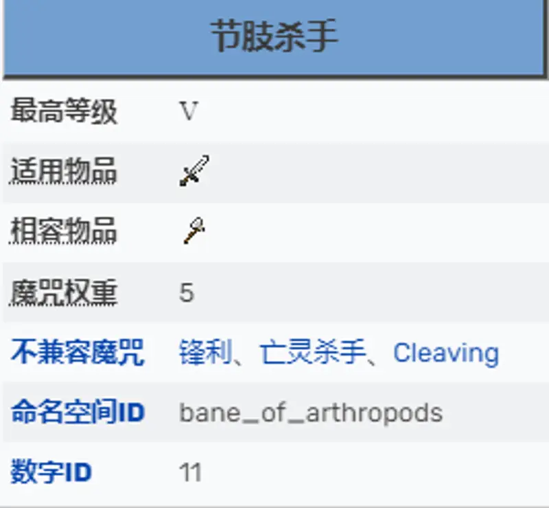 我的世界节肢杀手有什么用-节肢杀手魔咒的详细解读
