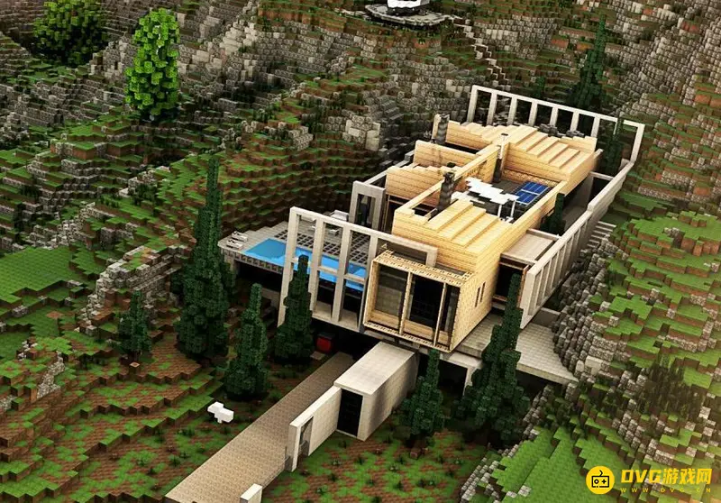 《我的世界》100×100城堡怎么做？