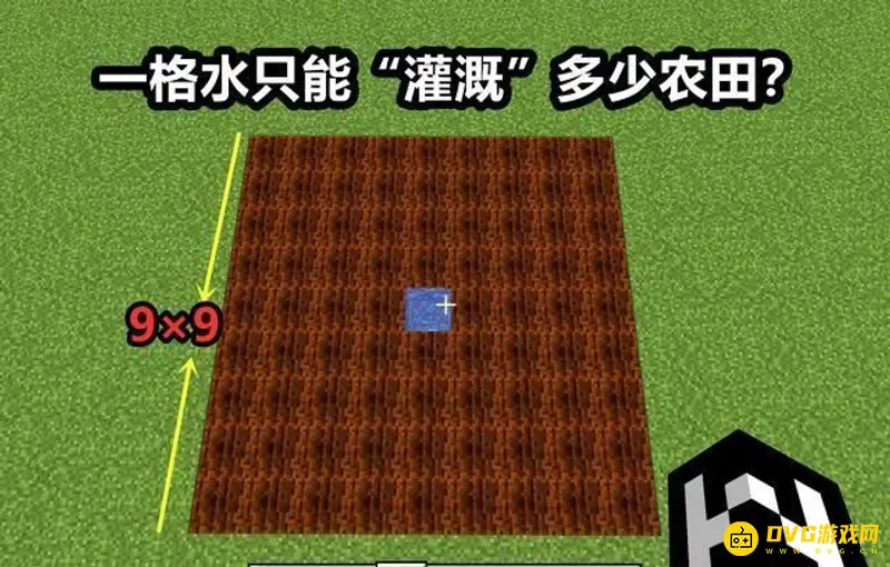 我的世界水的灌溉范围解析-农田湿润机制与面积计算