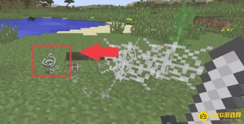 我的世界蜘蛛网用什么挖-采集蜘蛛网的方法