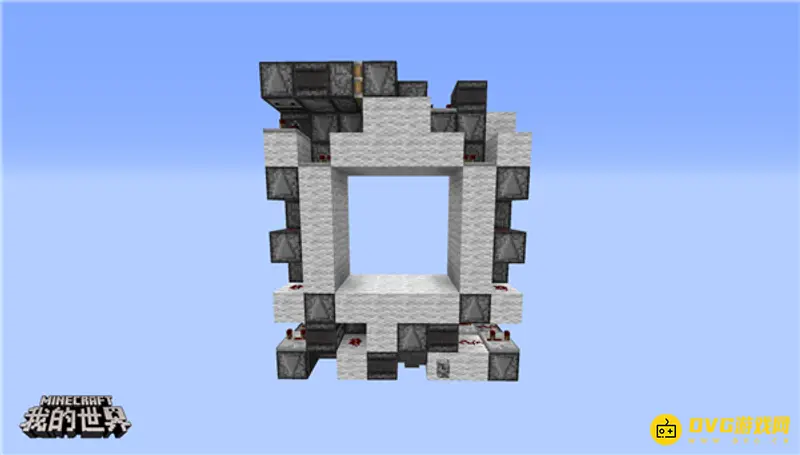我的世界4×4活塞门制作详解-最小体积活塞门电路攻略