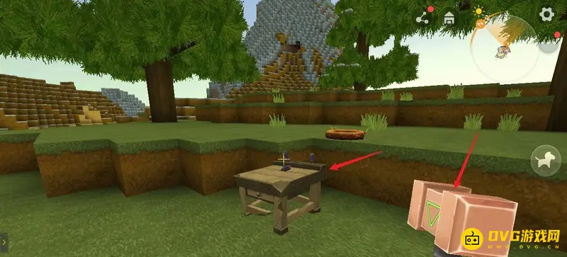 《迷你世界》黄铜工作台制作教程