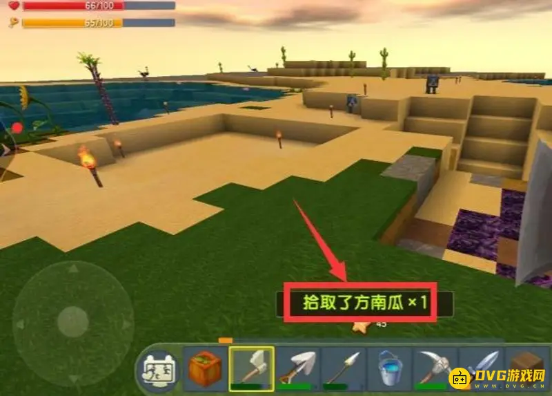 《迷你世界》南瓜灯制作方法