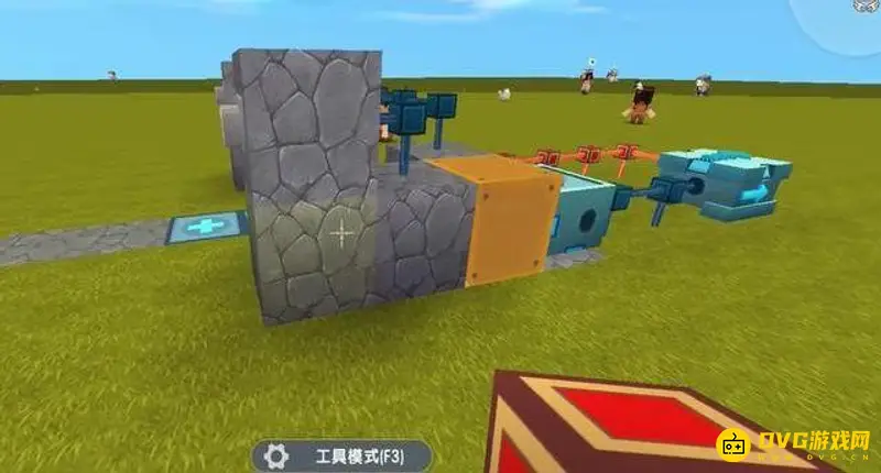 《迷你世界》滑动门制作攻略