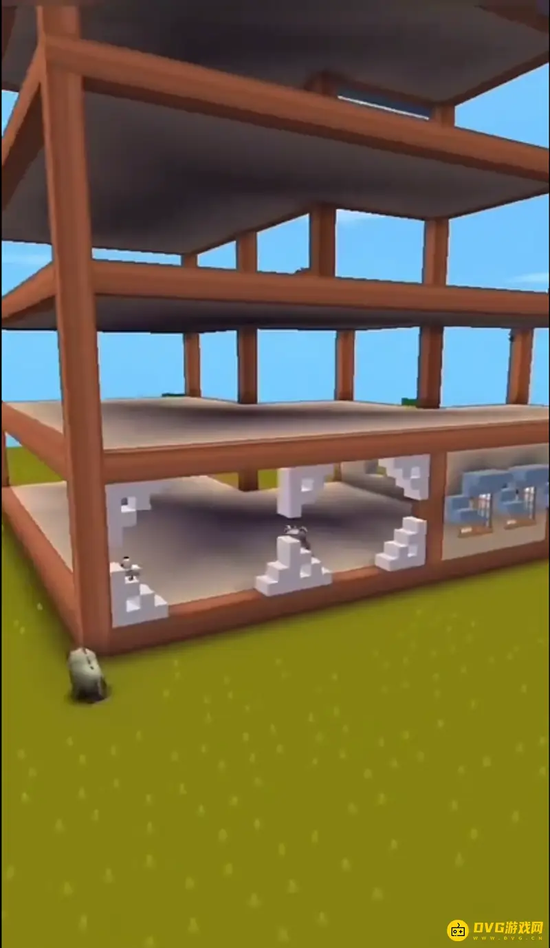 《迷你世界》4层豪华别墅建造指南
