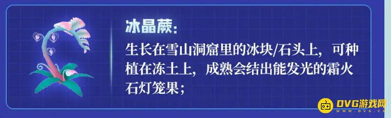 《迷你世界》冰晶蕨位置详解