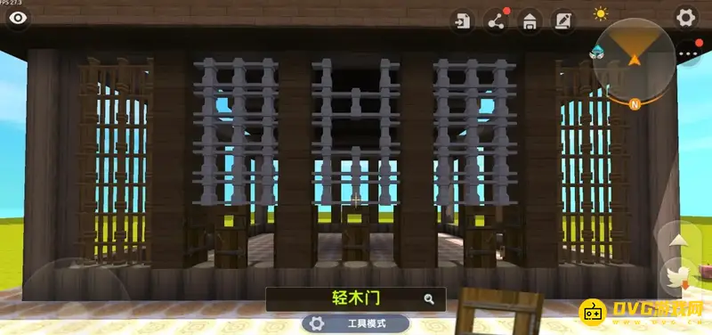 《迷你世界》古风阁楼建造教程