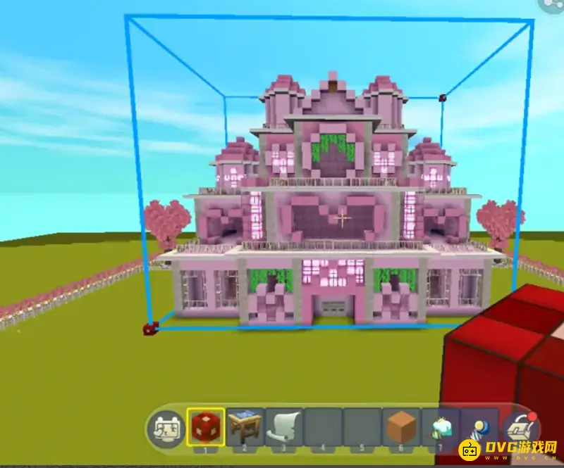 《迷你世界》房屋复制教程