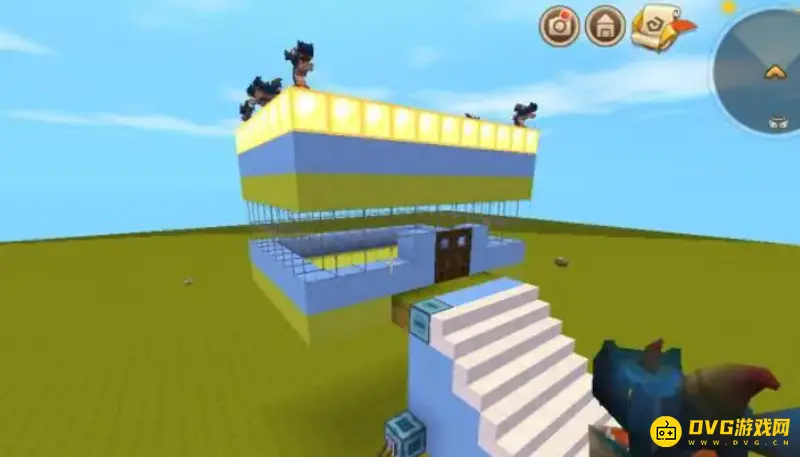 《迷你世界》创造模式空中房建造攻略