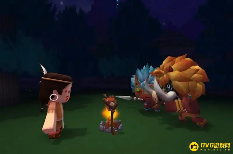 《迷你世界》野人伙伴跟随方法详解