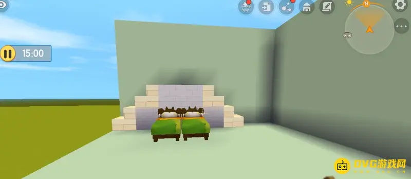 《迷你世界》床周围装饰制作方法详解