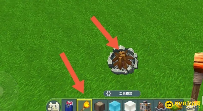 《迷你世界》篝火燃料添加方法详解
