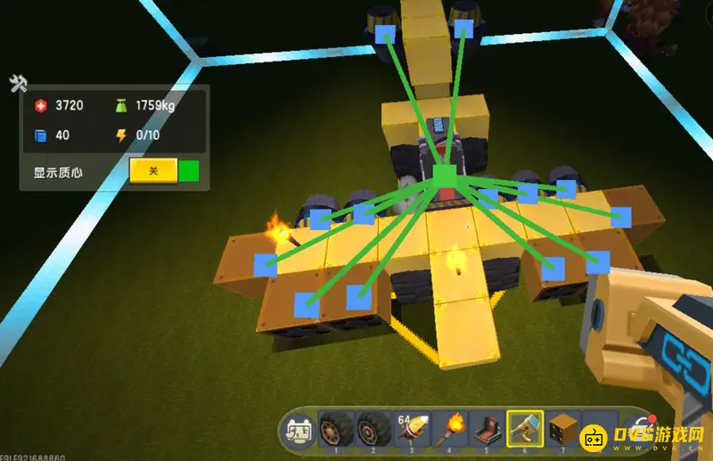 《迷你世界》轰炸机制作教程